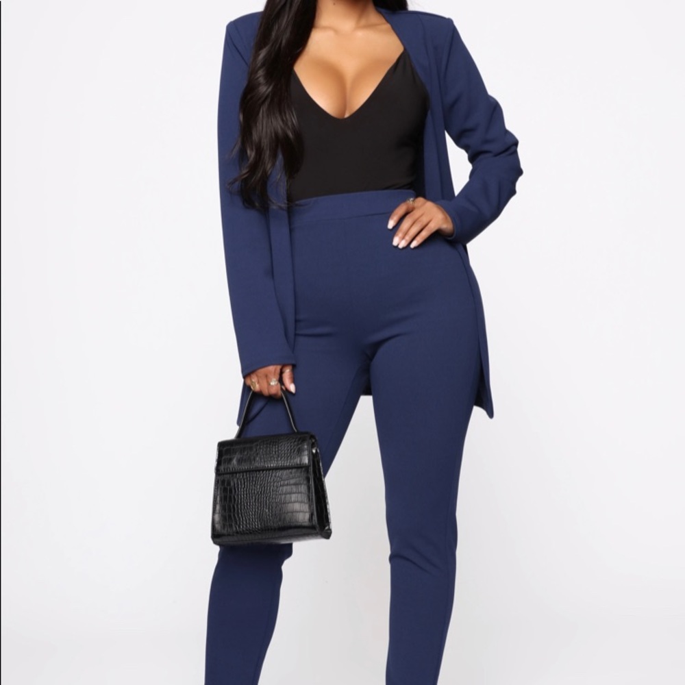 Navy Blue pantsuit